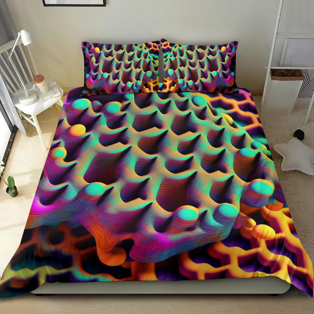 CLOSEUPS BEDDING SET | ACIDMATH GUY