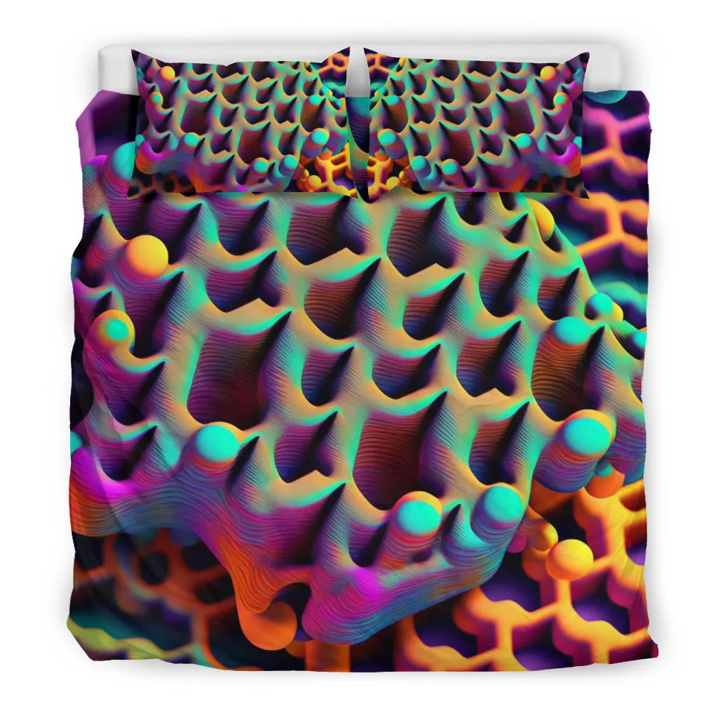 CLOSEUPS BEDDING SET | ACIDMATH GUY