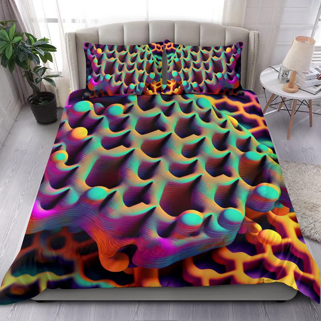 CLOSEUPS BEDDING SET | ACIDMATH GUY