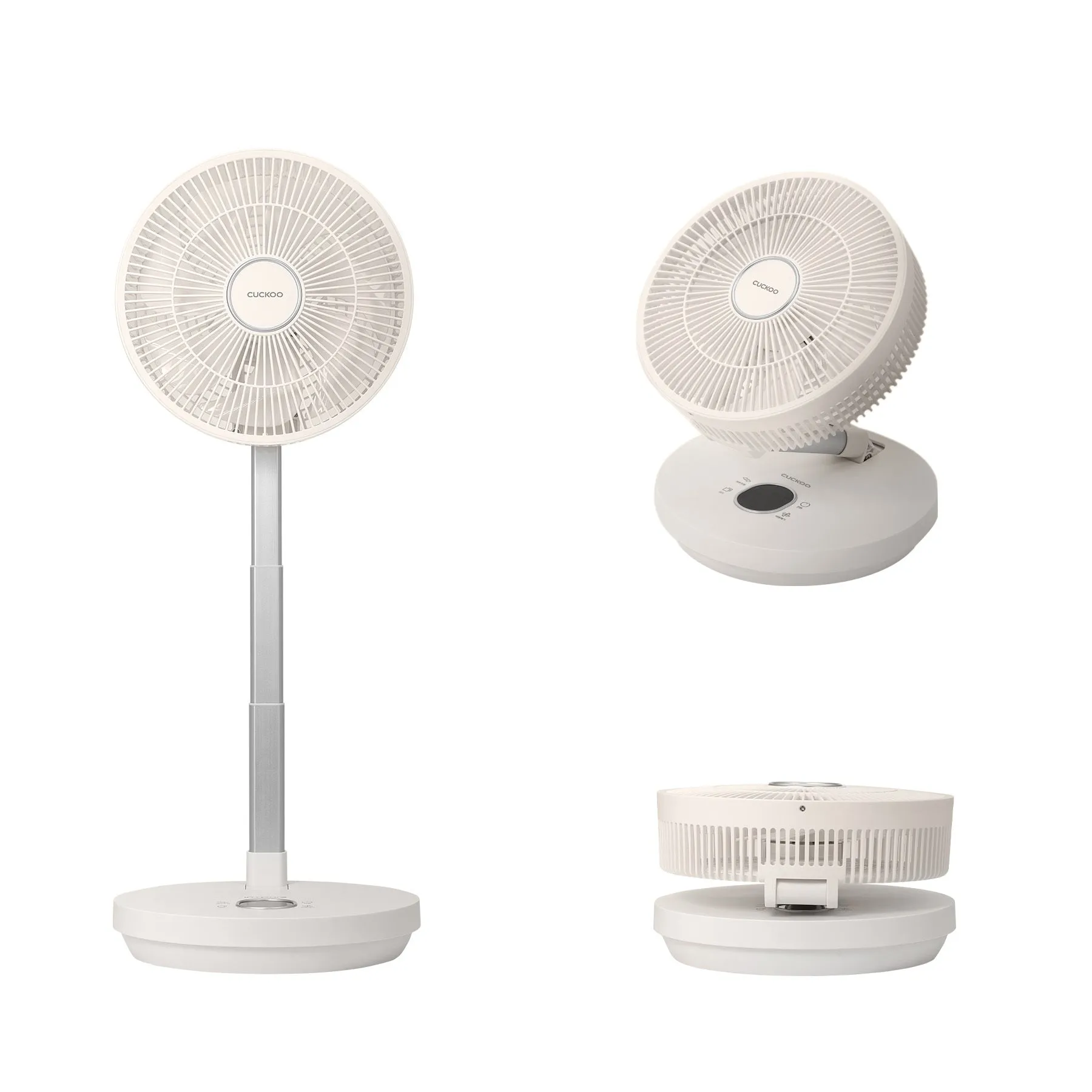 Cordless Foldable Air Circulator (CF-ECL1010WH), Portable Fans