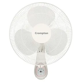 Crompton High Flo Cressida Wall Mounted Fan 400mm Light Grey