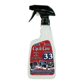 Cycle Care Formula 33- Dry Detailer & Bug Remover- 22 oz