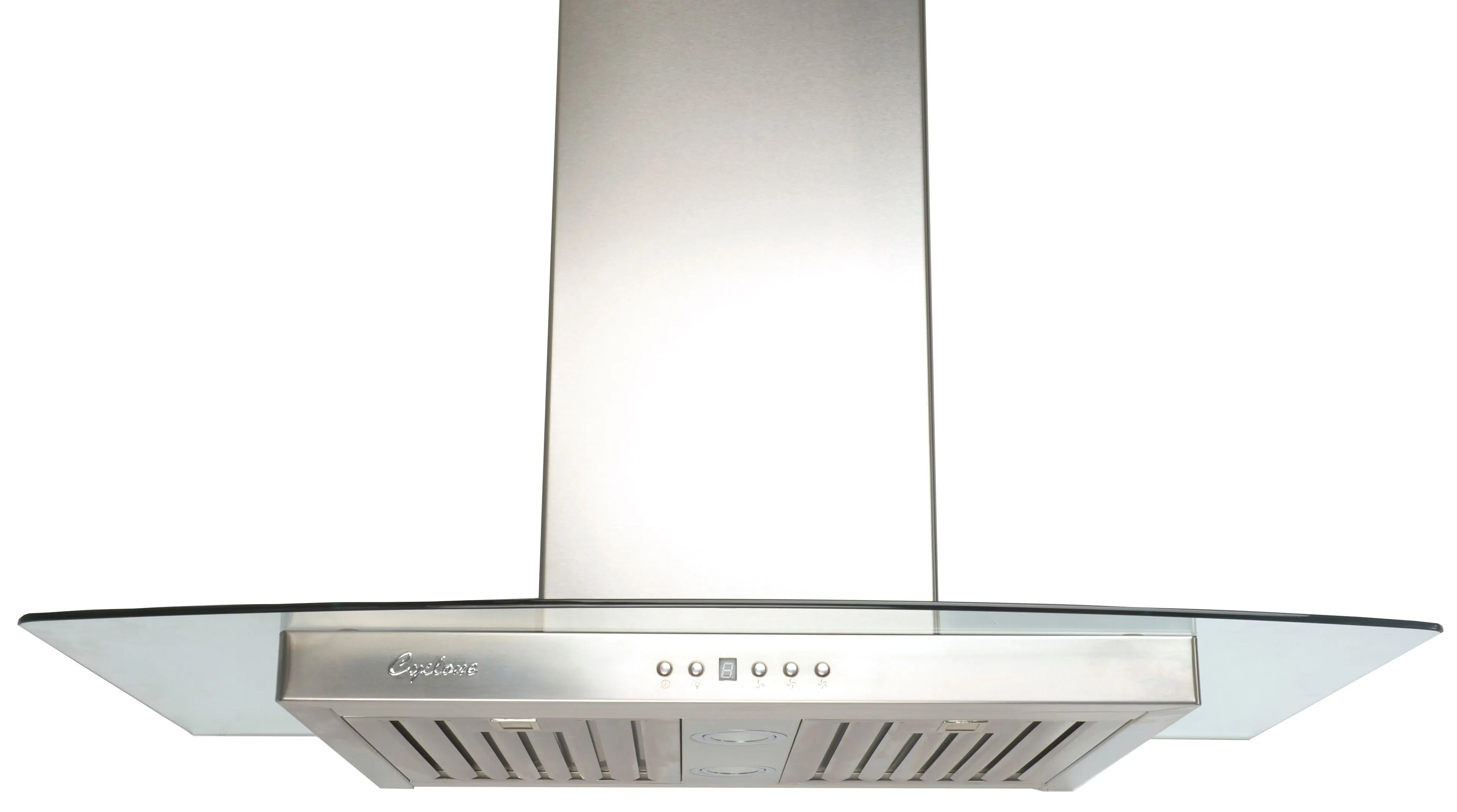 Cyclone - 35.5 Inch 550 CFM Wall Mount and Chimney Range Vent in Stainless - SCB50236