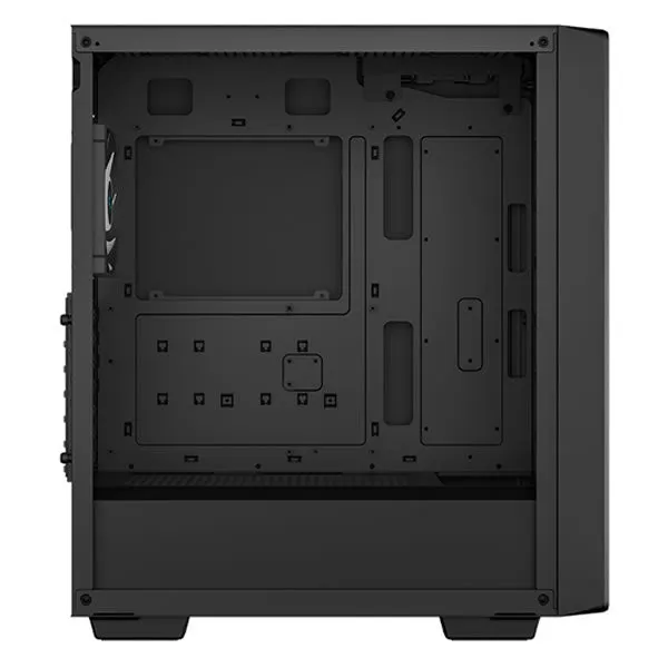 DeepCool | CC560BK-V2 | ATX Mid-Tower Case With 4X Pre-Installed 120mm LED Fans - Black