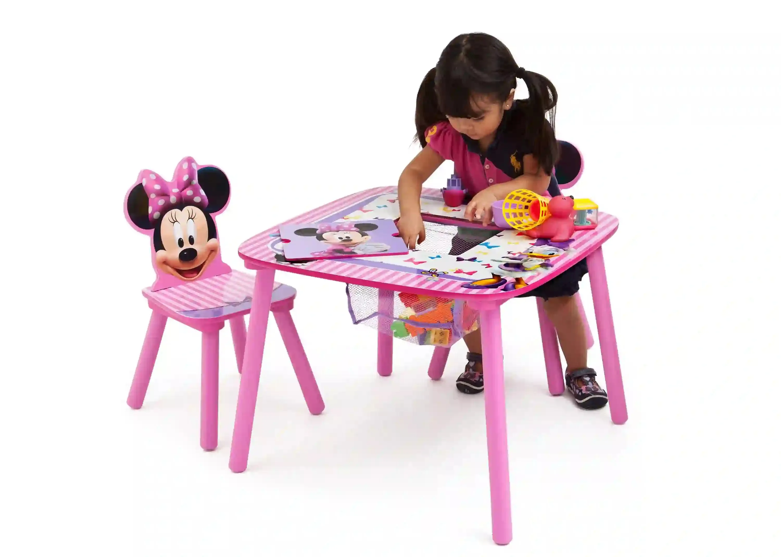 Delta Children Minnie Table And Chair Set W/ Storage