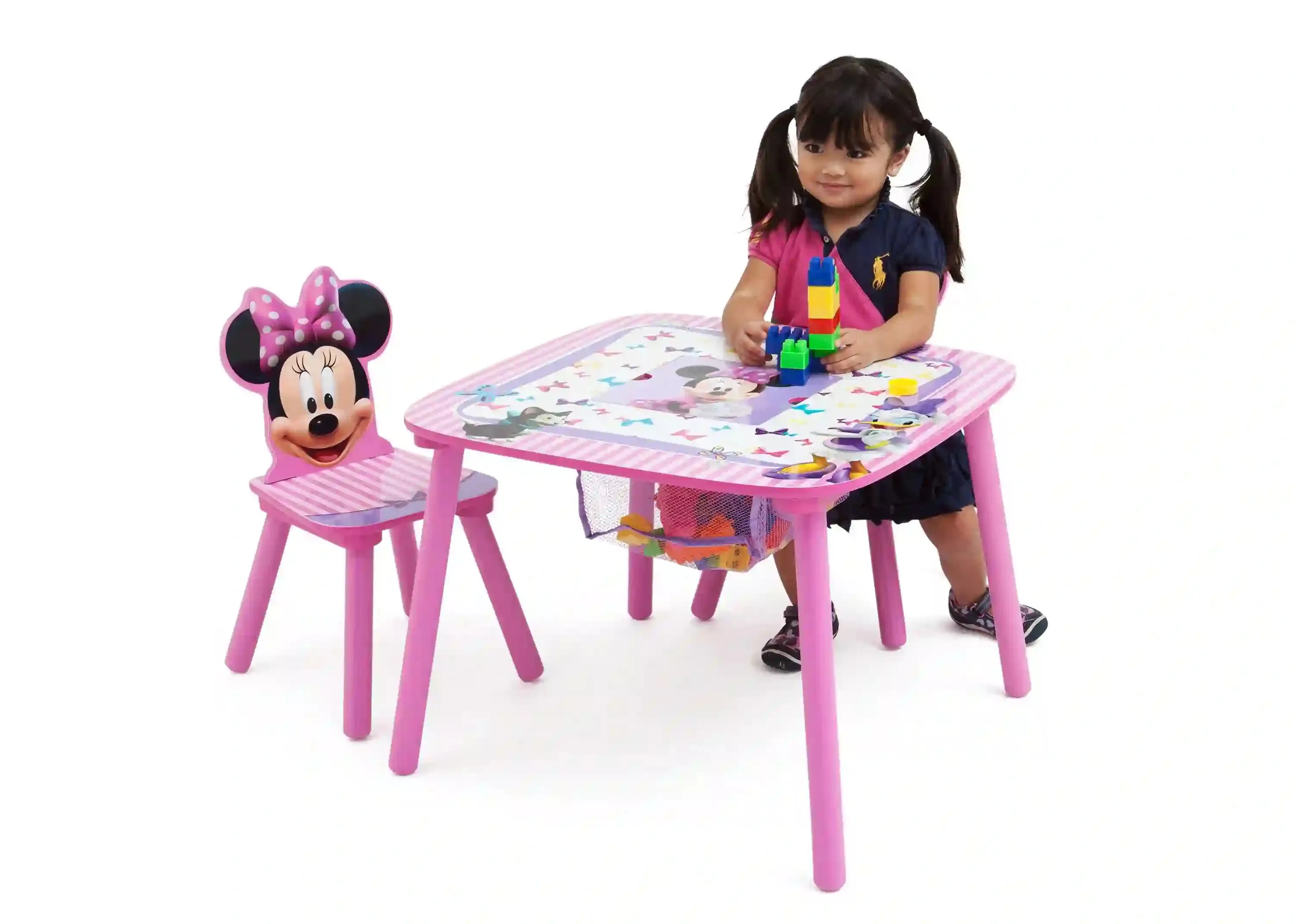 Delta Children Minnie Table And Chair Set W/ Storage