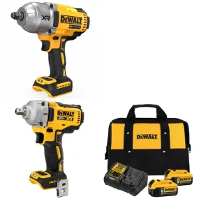 DeWalt DCF892B 20V MAX Impact Wrench w/ EXTRA Impact Wrench & FREE Battery-2Pk