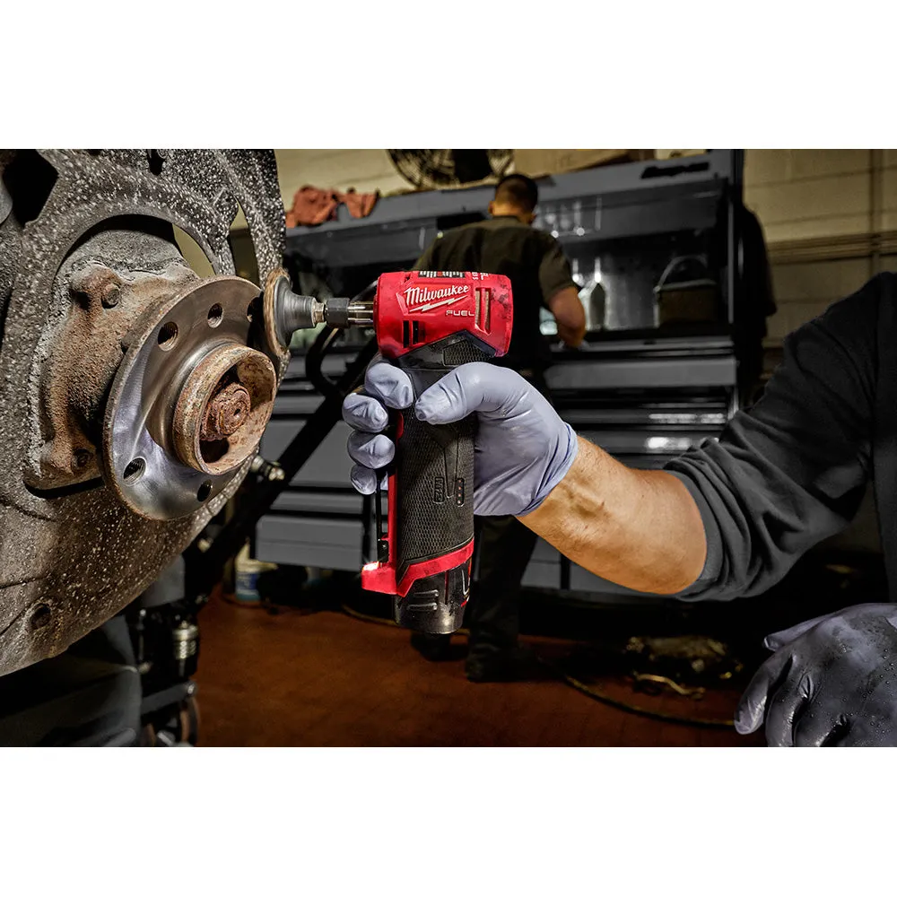 Die Grinder - Milwaukee M12 FUEL 12 Volt Lithium-Ion Brushless Cordless Right Angle Die Grinder  - Tool Only, 2485-20