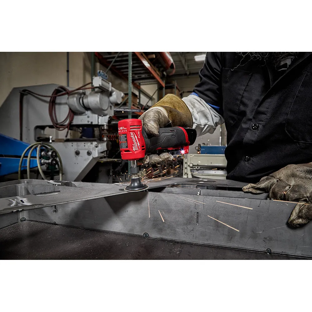 Die Grinder - Milwaukee M12 FUEL 12 Volt Lithium-Ion Brushless Cordless Right Angle Die Grinder  - Tool Only, 2485-20