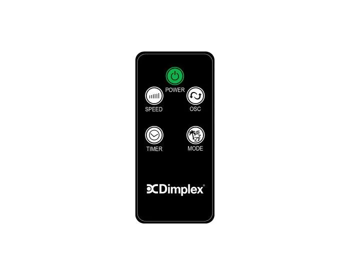 Dimplex DC Tower Fan Remote DCTF96WT