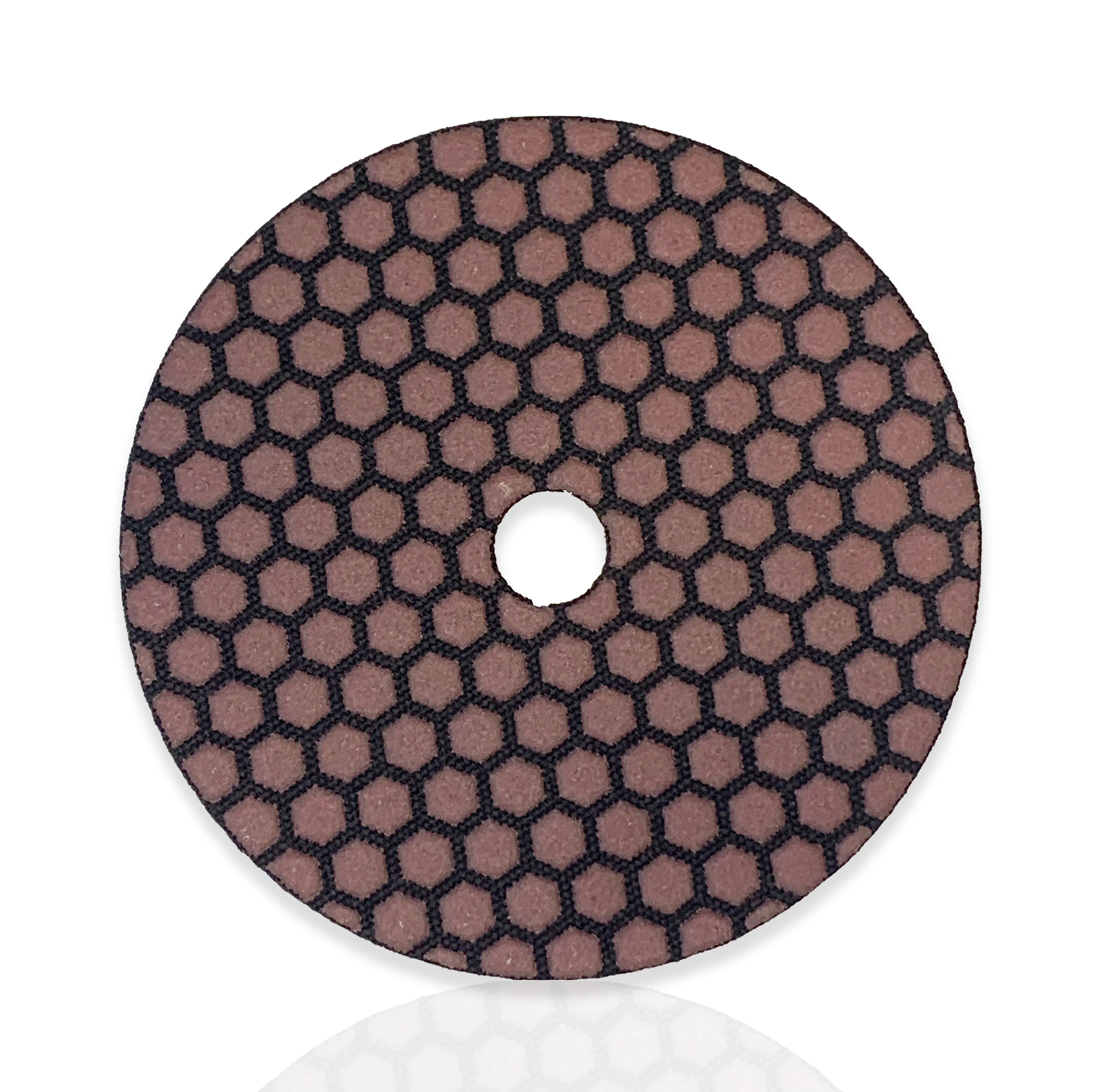 Dry Polishing Pads (Honeycomb) - 125mm 100#