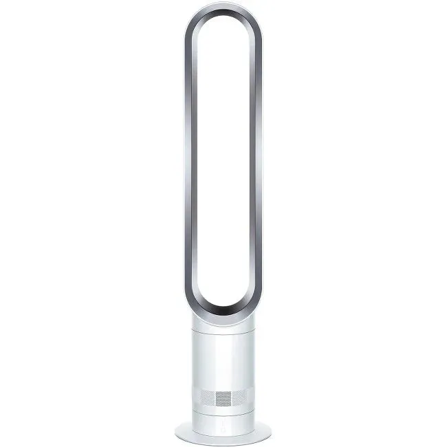 Dyson AM07 Bladeless Tower Fan, 65W Air Multiplier - White