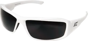 Edge Eyewear Brazeau XB146  White Frame Smoke Lens  Glasses