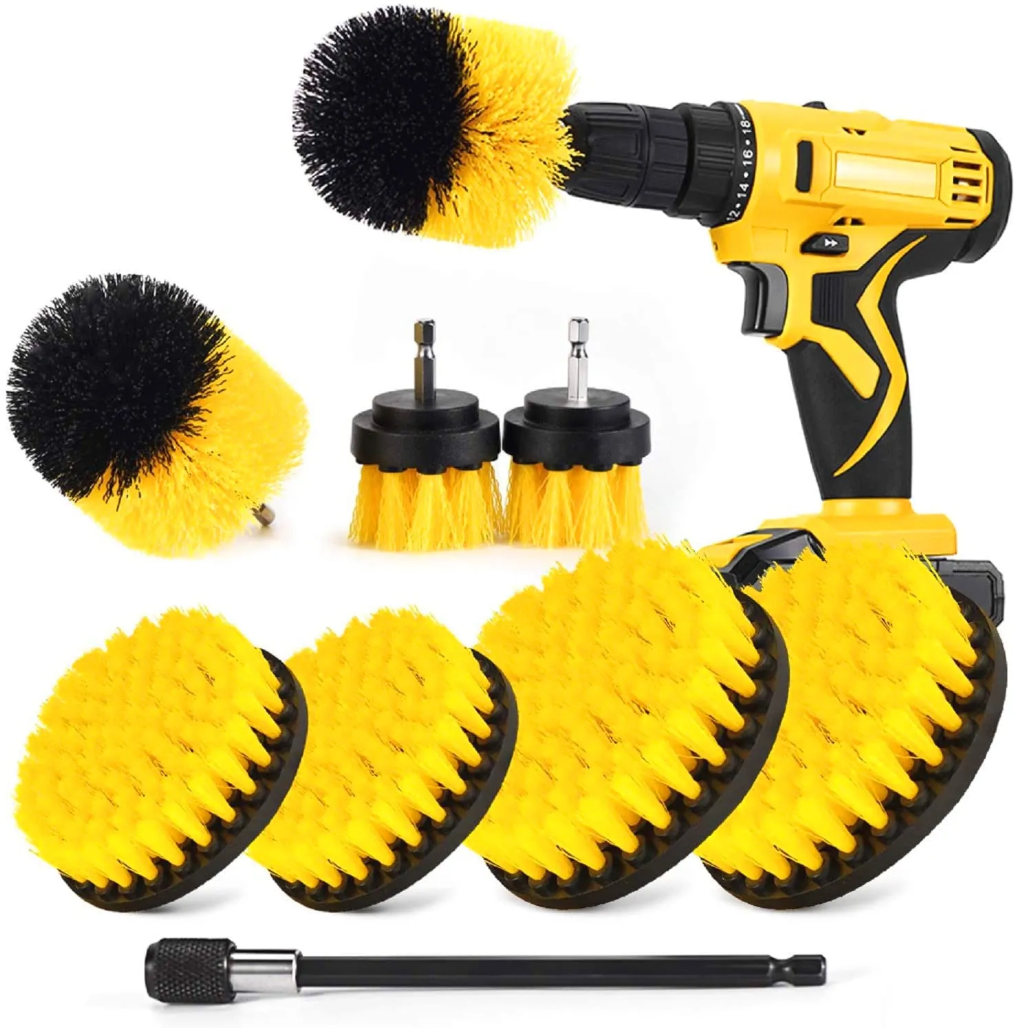 Electric Drill Cleaning Brush