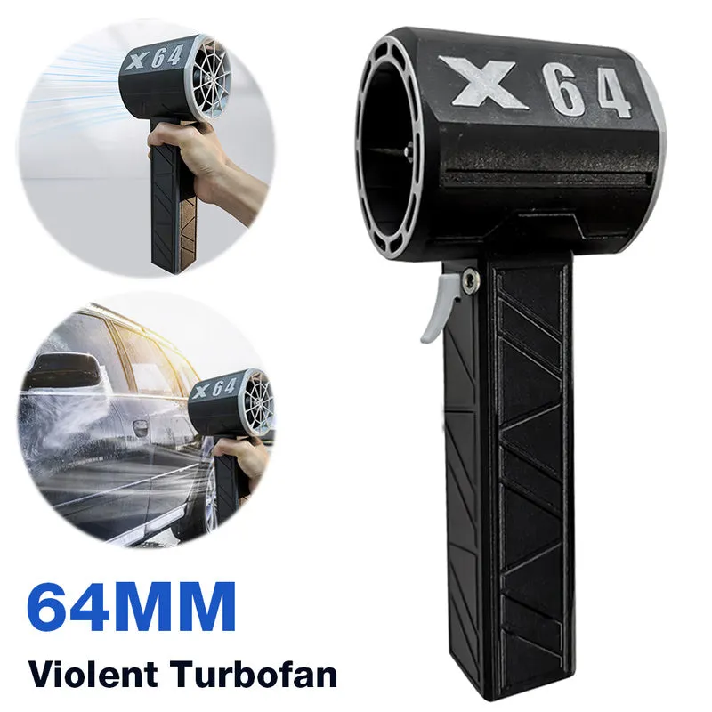 Electric Strong Dust Blower Handheld Turbo Jet Fan for Home Outdoor Car