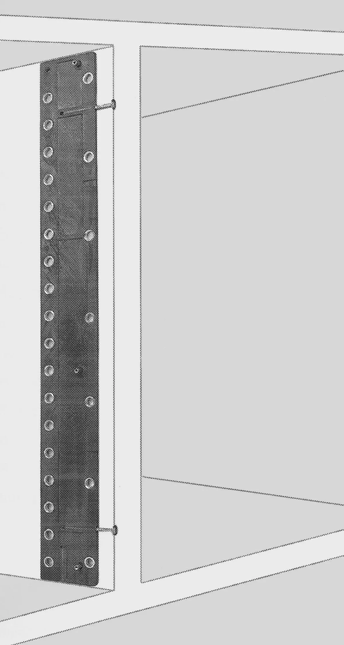 Euro 32 Template 32 mm Adjustable Shelf Boring Jig - Euro Limited