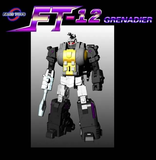 Fans Toys Set of 3 Figures (FT-12 Grenadier (Grey Chest), FT-13 Mercenary, FT-14 Forager)