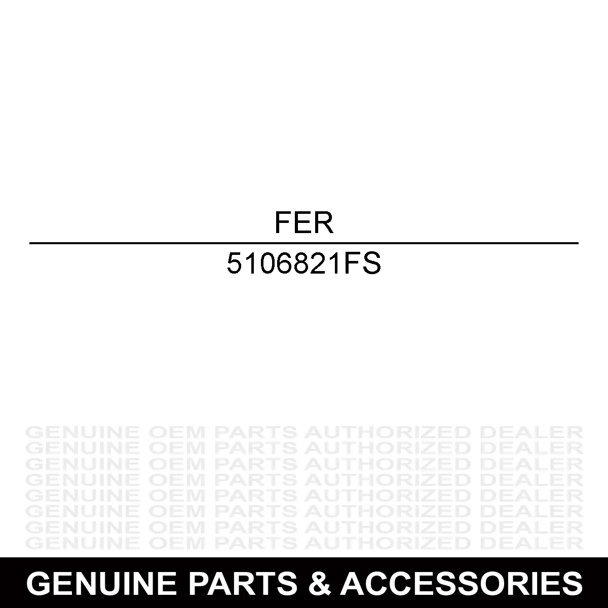 Ferris 5106821FS BELT, DRIVE Leaf Blower OEM Genuine Original Part