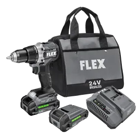 FLEX | 1/2" 2-SPEED DRILL DRIVER KIT