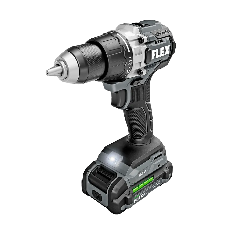 FLEX | 1/2" 2-SPEED DRILL DRIVER KIT