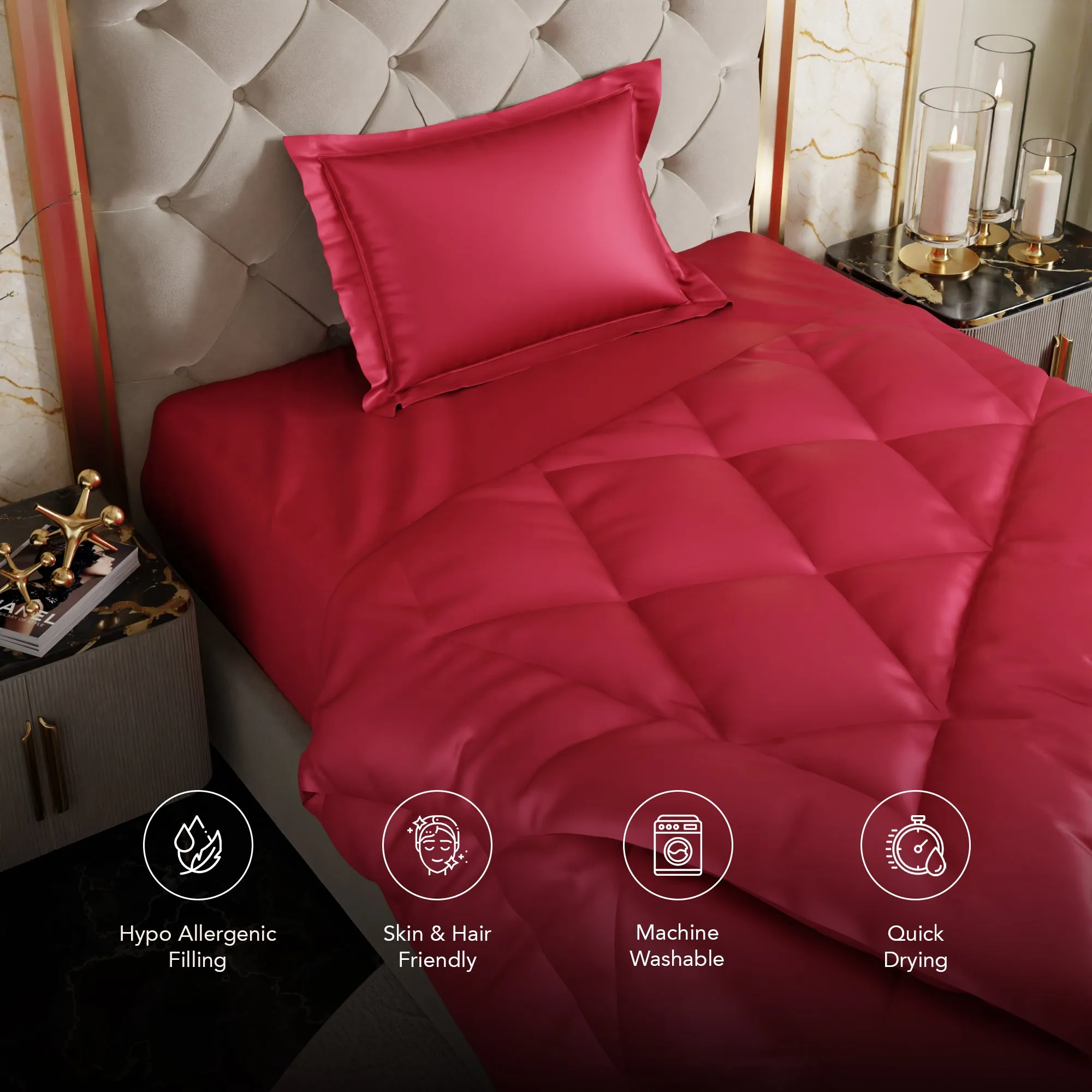 Flirty Red Comforter