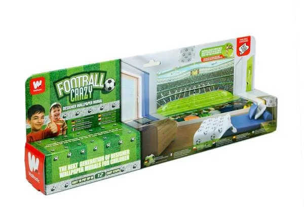 Football Crazy Wall Mural