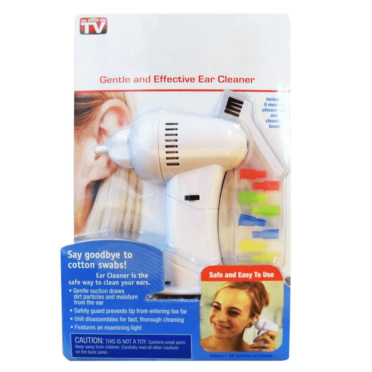 Gentle & Effective Vacuum Ear Cleaner