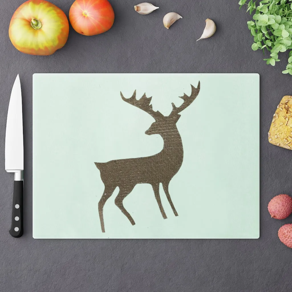 Golden Deer Cutting Board