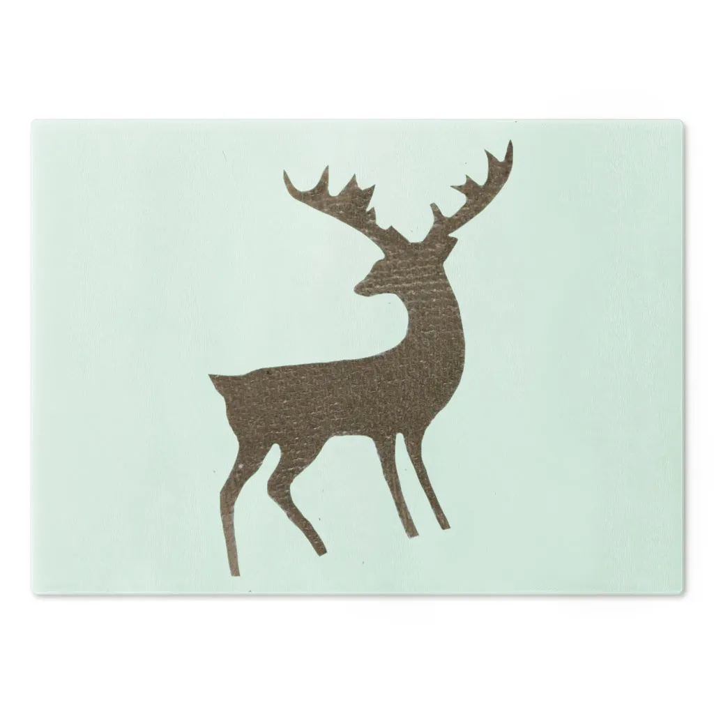 Golden Deer Cutting Board