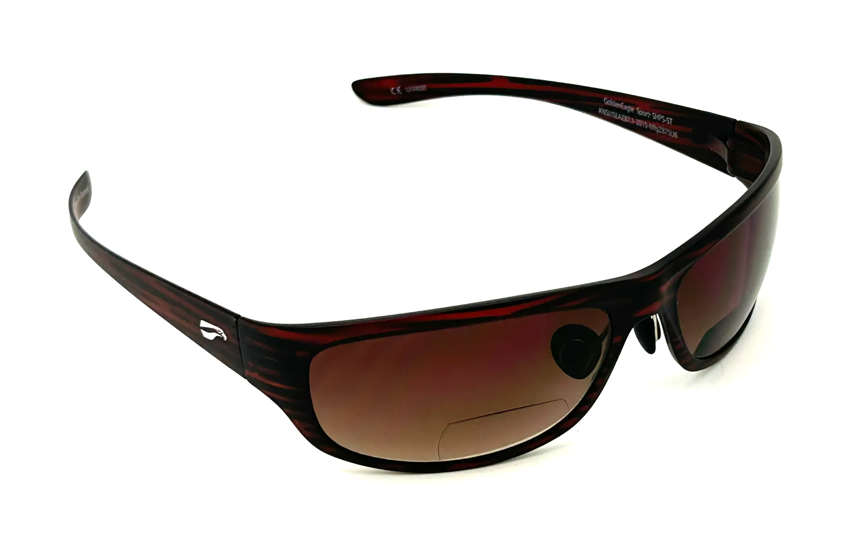 Golden Eagle Sport with Non-Rx Bifocal Lenses