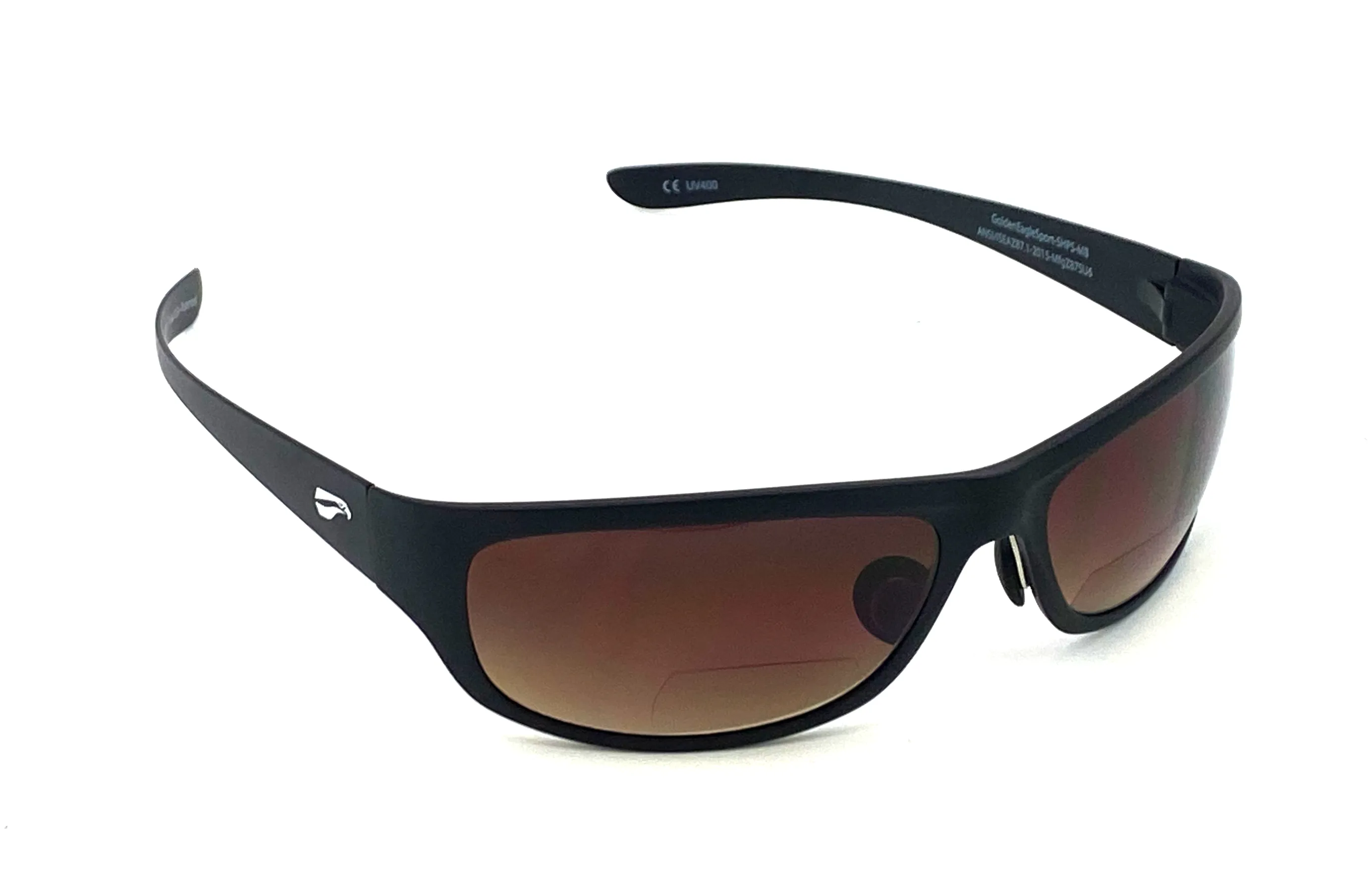 Golden Eagle Sport with Non-Rx Bifocal Lenses