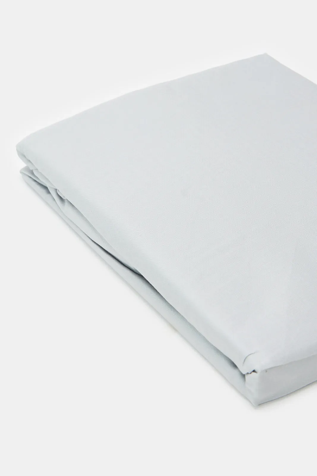 Grey Cotton Fitted Sheet (Single Size)