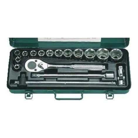 Hans 4618 1/2" Drive 17pcs Socket Wrench Set