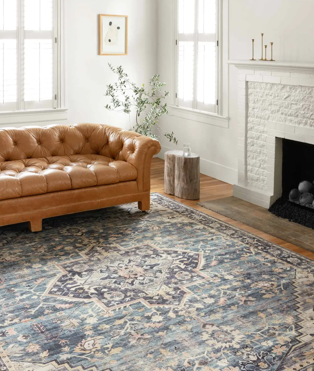 Hathaway Navy/Multi Rug