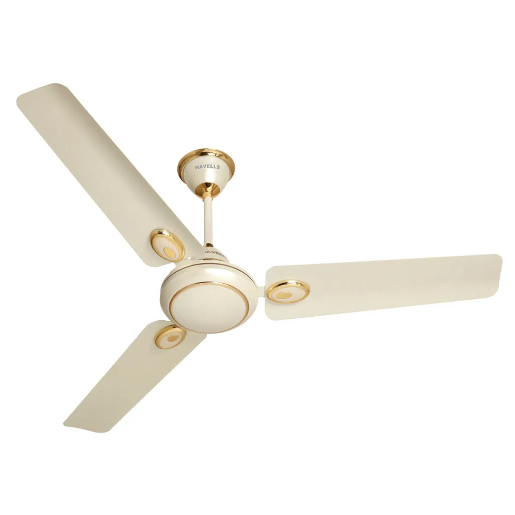 Havells Fusion Decorative Ceiling Fan 1050mm Pearl Ivory-Gold