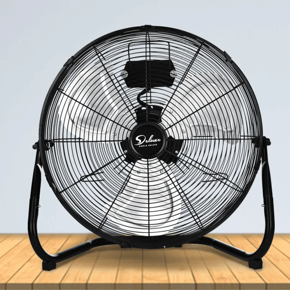 High Velocity Heavy Duty Metal Floor Fan -18inch