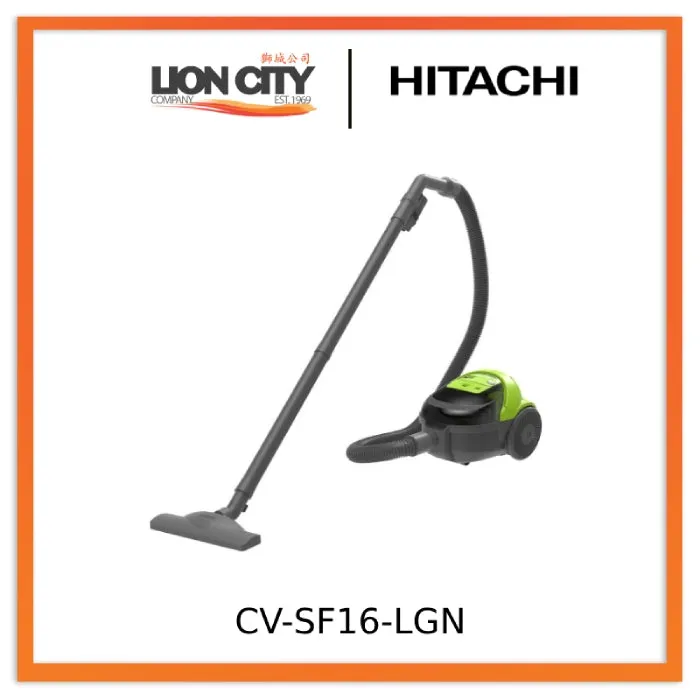 Hitachi CV-SF16-BRE/LGN Compact Bagless Vacuum Cleaner