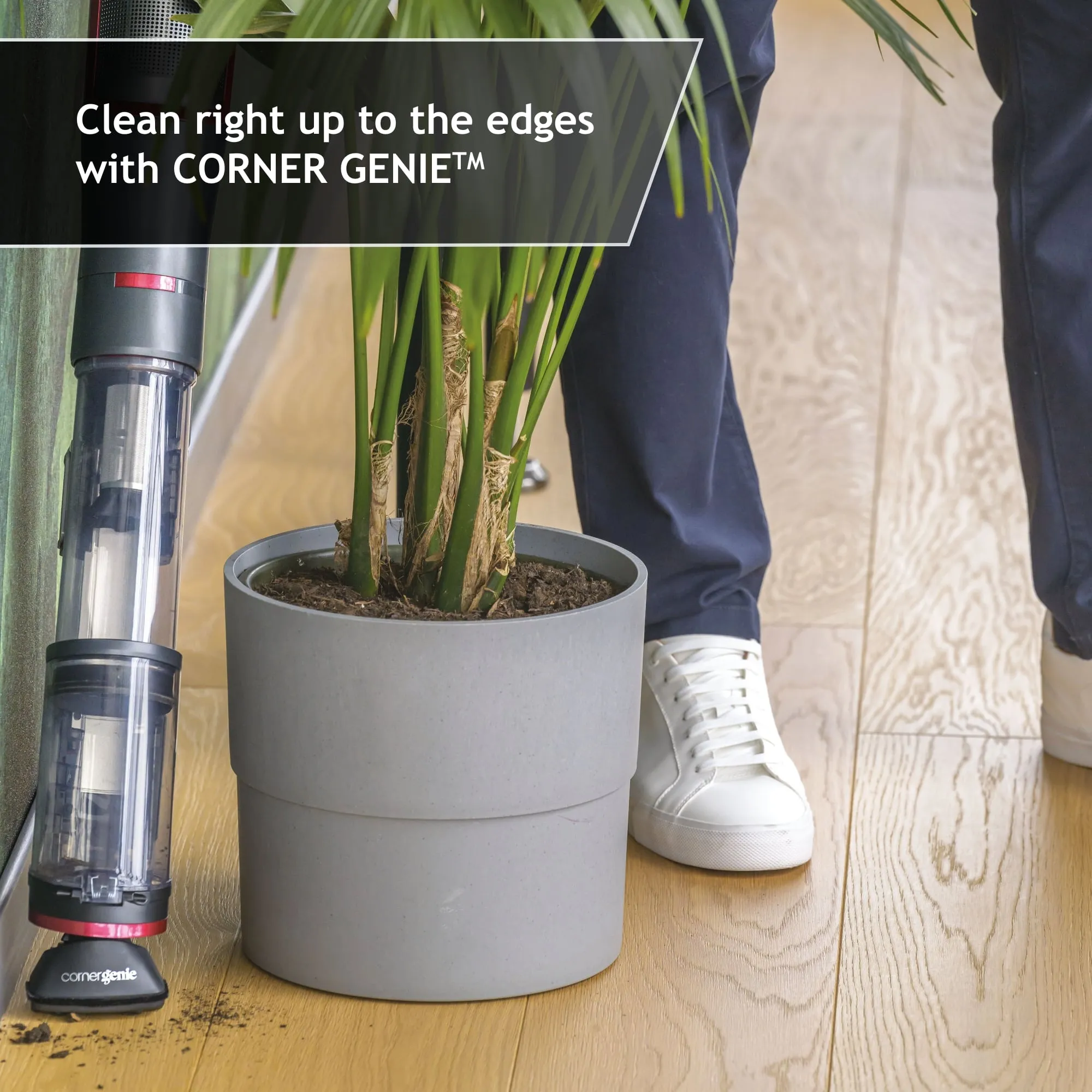 Hoover Cordless Vacuum Cleaner with CORNER GENIE™, Magenta - HFX