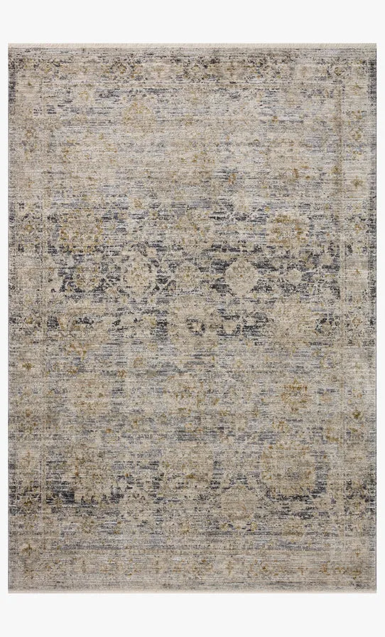 Jean Stoffer x Loloi Katherine Rug - Charcoal Gold