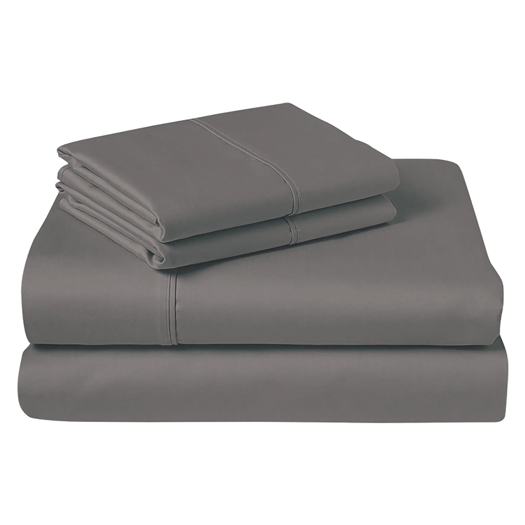 Jenny McLean Style De Vie 1000TC Cotton Sheet Set - Charcoal