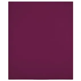 Jersey Fitted Sheets 2 pcs Bordeaux 160x200 cm Cotton