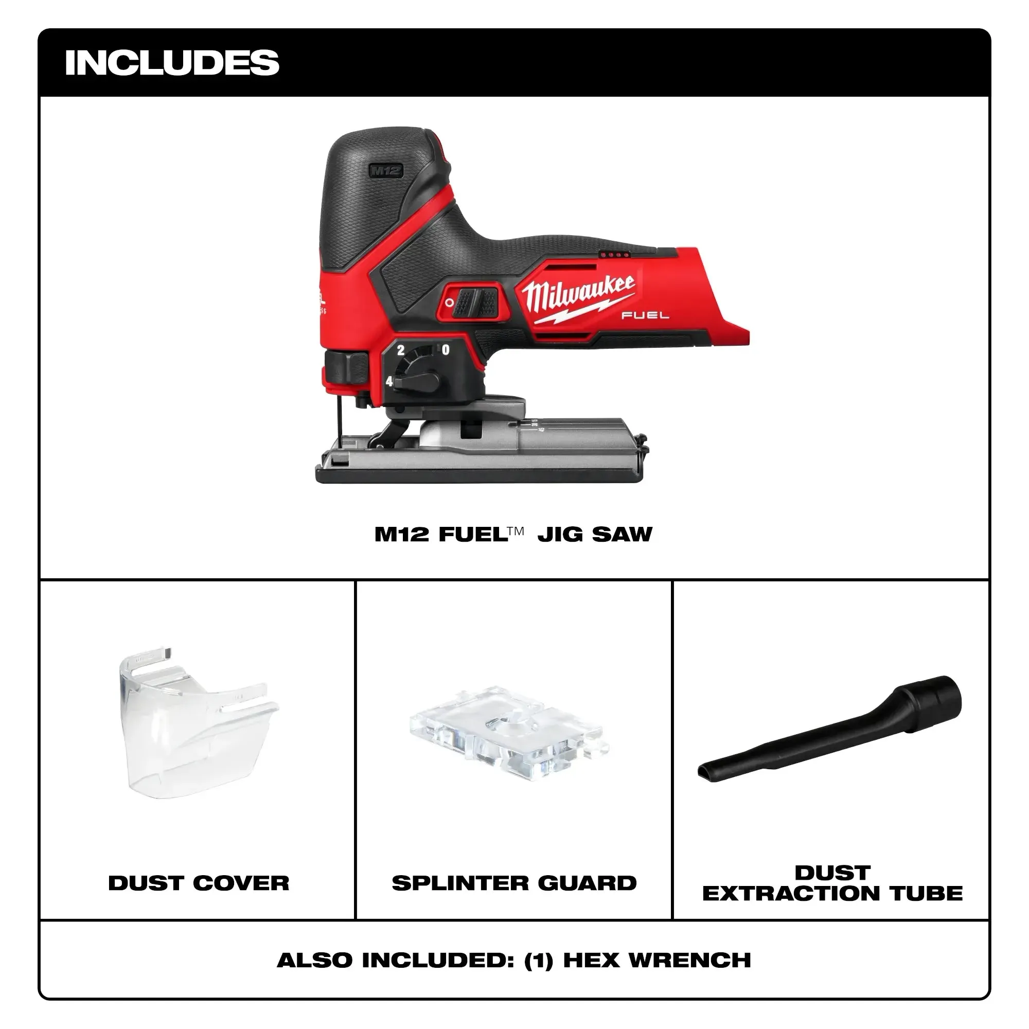 Jig Saw - Milwaukee M12 FUEL™ Jig Saw, 2545-20