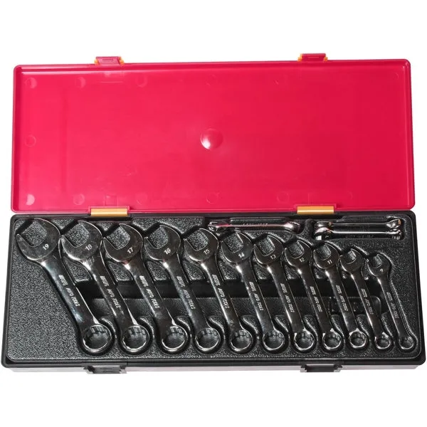 JTC-K6143 - 14PCS Stubby Combination Wrench Set