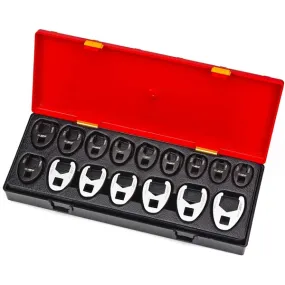 JTC-K6161 - 16PCS Deluxe Crown-Foot Wrench Set