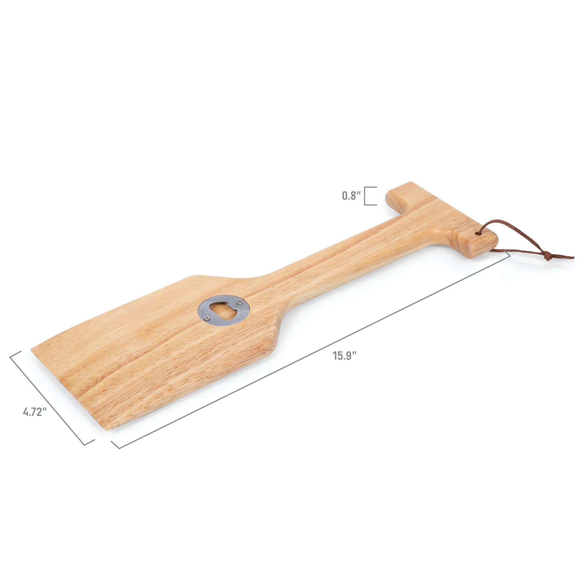 Kansas City Royals - Hardwood BBQ Grill Scraper with Bottle Opener