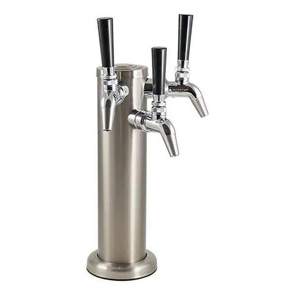 Kegland Series X | Kegerator with Triple Tap Tower and Ball Lock Kegs