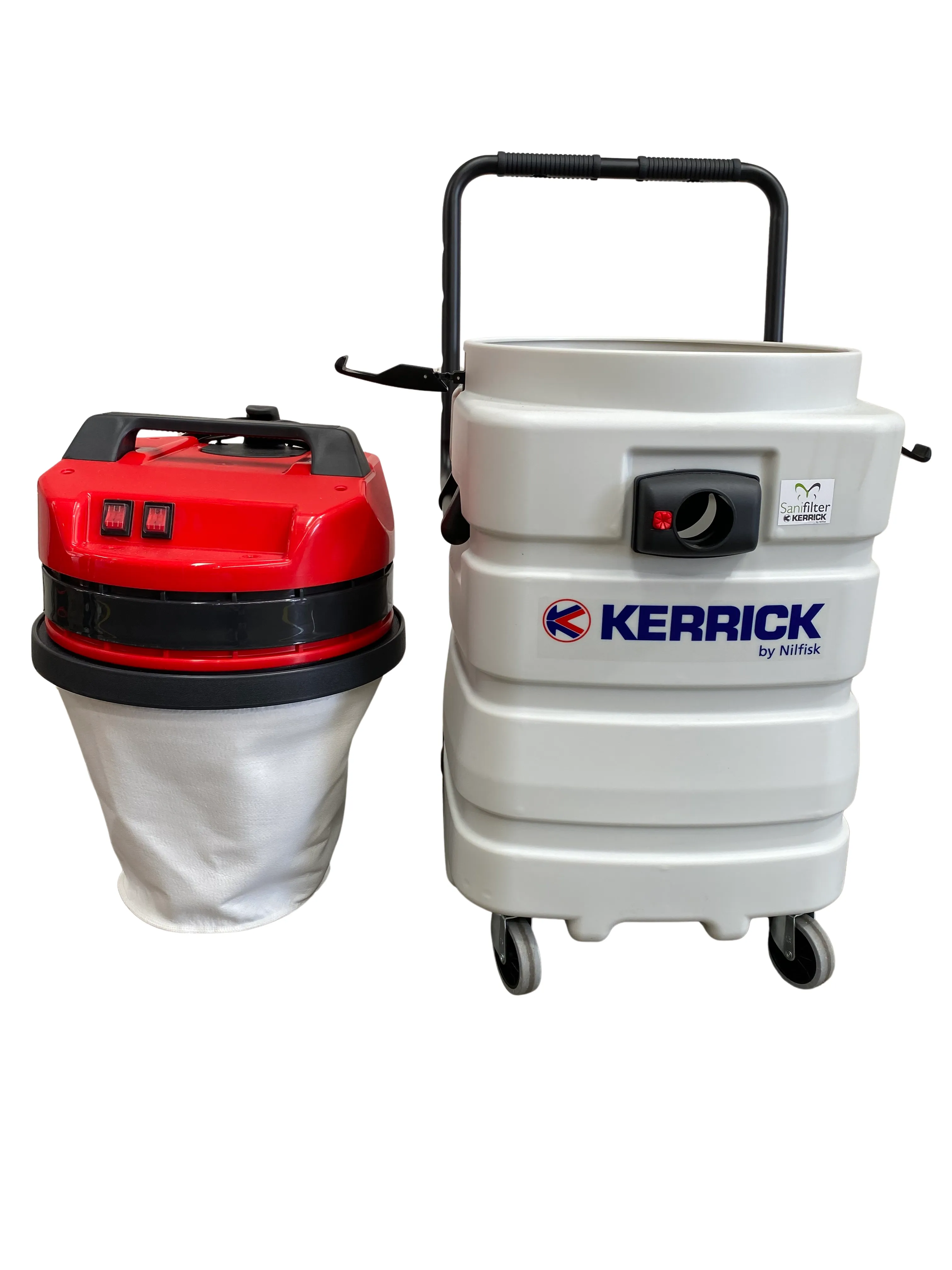 Kerrick Industrial 90L Wet And Dry Vacuum - Great For Silica And Concrete Slurry