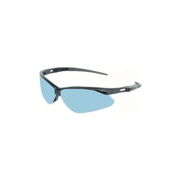 KIMBERLY-CLARK Jackson Safety 19639 Nemesis Safety Glasses Blue Frame And Light Blue Lens, Case of 12