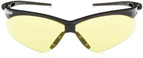 Kimberly-Clark Jackson Safety V30 Nemesis Safety Eyewear - Black Frame - Amber Lens - Sold/Each