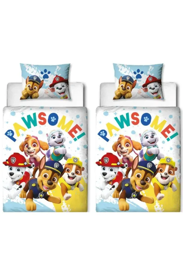 Kinder Valley 7-Piece Paw Patrol Sydney Toddler Bed Bundle with Kinder Flow Mattress